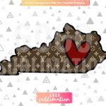 LV Kentucky PNG Louis Vuitton Sublimation Design Transfers JPG