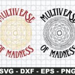 Multiverse of Madness SVG Doctor Stranger Logo Clipart PNG EPS DXF