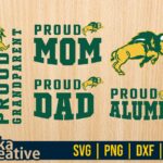 Pride North Dakota State University Bison NDSU SVG NDState Alumni PNG EPS Vector