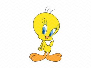 Tweety Bird SVG DXF PNG EPS Cartoon Vector