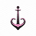 anchor love svg vector file