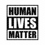 human lives matter svg