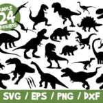 Dinosaurs SVG Bundle, Dinosaurs Bundle SVG, Dinosaur Cricut, Dinosaur Silhouette, Dinosaur Cut File, Dinosaur Birthday, Silhouette, T-Rex