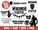 Wakanda Forever SVG Bundle, Black Panther Vector, Black Panther Cricut, Black Panther Eps, Black Panther Vinyl, Black Panther Clip Art, Dxf