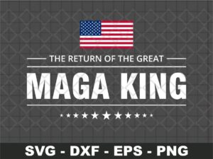 maga king svg