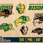 ndsu bison svg bundle