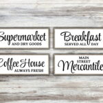 4 Kitchen Decor SVG Farmhouse Sign SVG