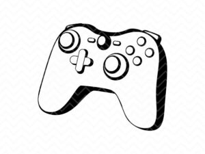 Controller SVG Video Game Vector Clipart ps4 xbox