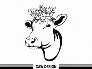 Cow Face svg