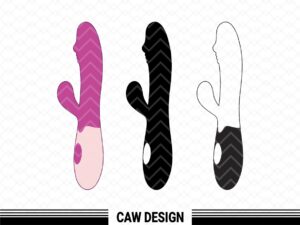 Dildo Adult Design Cricut SVG Layered