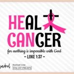 Heal Cancer SVG