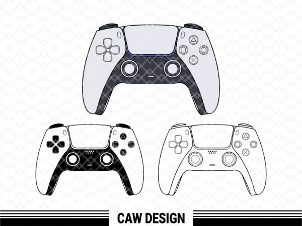 PlayStation 5 Controller SVG