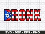 Puerto Rico Rican Bronx SVG file