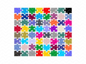 Puzzle Clipart Master File Puzzle for Cricut SVG