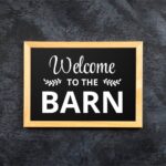 Welcome To The Barn SVG Welcome Sign Design Cricut