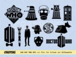 doctor who svg bundles png image dr who vector