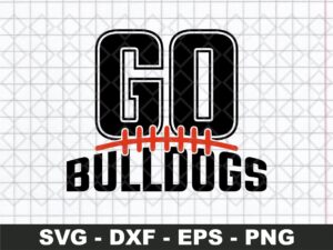 go bulldogs svg