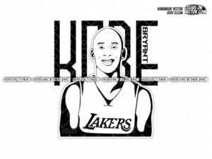 kobe bryant vector file