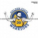 steph curry svg golden state warriors cut files