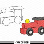 train svg clipart