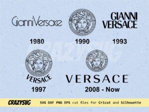 versace logo svg dxf png eps vector