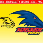 Adelaide Crows Logo SVG Cricut AFL Team Vector