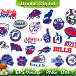 Clip Art Buffalo Bills Logo Bundle SVG PNG EPS