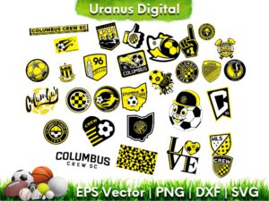 Columbus Crew SVG Bundle