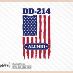 DD-214 Alumni SVG Funny Retired SVG