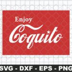 Enjoy Coquito SVG Puerto Rico svg