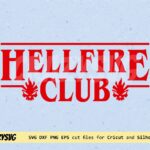 HellFire Club SVG Stranger Things Cut File vector