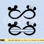 Infinity Mickey Mouse SVG