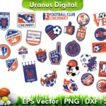 MLS FC Cincinnati SVG Bundle