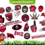 NFL Tampa Bay Buccaneers Vector Football Team Buccaneers SVG DXF PNG Bundle