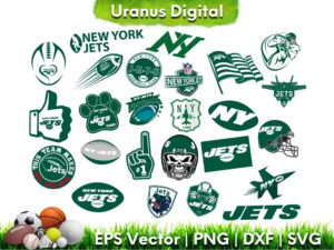 New York Jets Bundle SVG Jets Cut File SVG PNG DXF