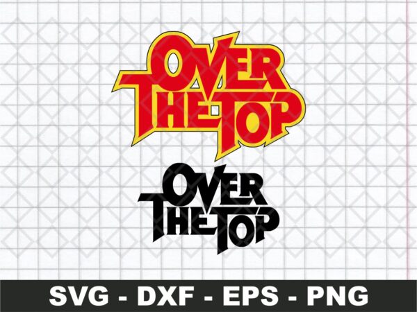 Over The Top Logo SVG