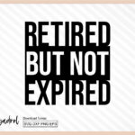 Retired but not expired svg