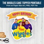 The Wiggles Cake Topper Printable Wiggles PNG FILE