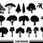 Tree Vector EPS Tree SVG Cut Files