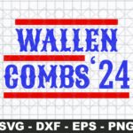 Wallen Combs 24 SVG Design Instant Download