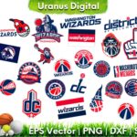 Washington Wizards SVG Bundle NBA Wizards Logo EPS