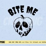 poison apple svg Bite Me svg