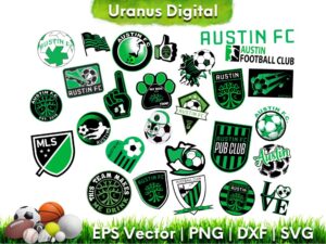 Austin Logo PNG Soccer Team Cricut Austin FC SVG Cut File