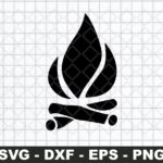 Campfire SVG file