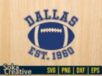 Dallas Est.1960 SVG