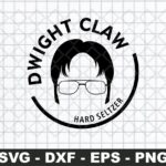 Dwight Claw SVG Hard Seltzer Cut Files SVG PNG EPS DXF Cricut FILE