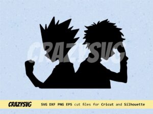 Hunter × Hunter SVG Silhouette, Anime Vector, Manga, Cut File