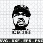 ICE CUBE SVG CUT FILES RAPPER MUSIC CRICUT FILE