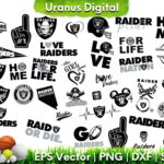 Las Vegas Raiders Vector Bundle SVG Cricut NFL