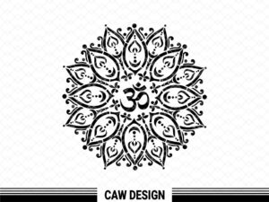 Mandala Clipart Cut File, Mandala SVG, Instant Download file